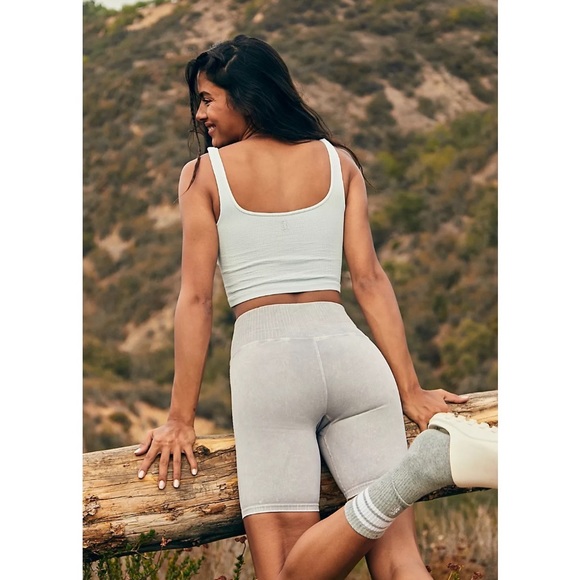 •SOLD• Free People Happiness Runs Square Neck Crop Top in Iced Mint Size XS/S - Picture 6 of 6